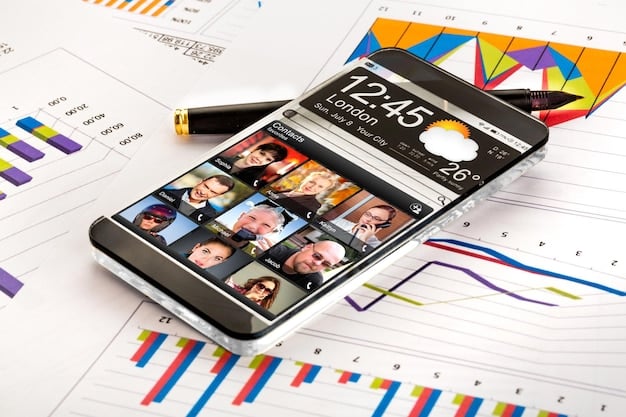 A collage of different smartphone screens showcasing various personal budgeting app interfaces. The screens display graphs, charts, and budget summaries.