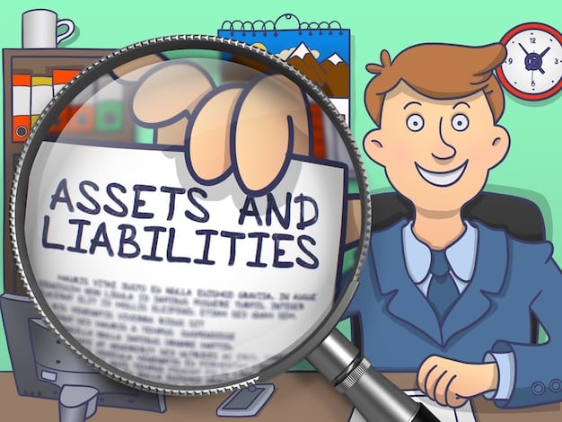 A visual representation of a person using a magnifying glass to examine tax documents, symbolizing careful and thorough tax planning to maximize deductions.