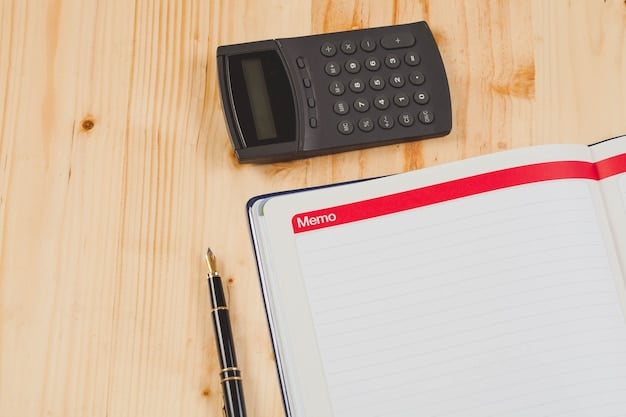 A close-up shot of a calculator on top of tax forms, with a pen resting beside it. The focus is on the calculator's display, showing calculations related to HSA contributions and potential tax savings.