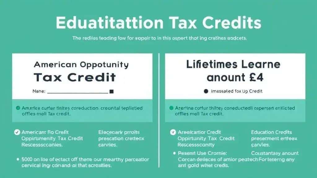 Types of education tax credits Types of education tax credits