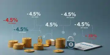 Comparison of high-yield savings accounts with APYs over 4.5%