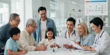 Diverse individuals learning about 2025 Medicaid expansion benefits