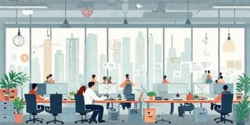 US economy trends showing steady growth in key industries