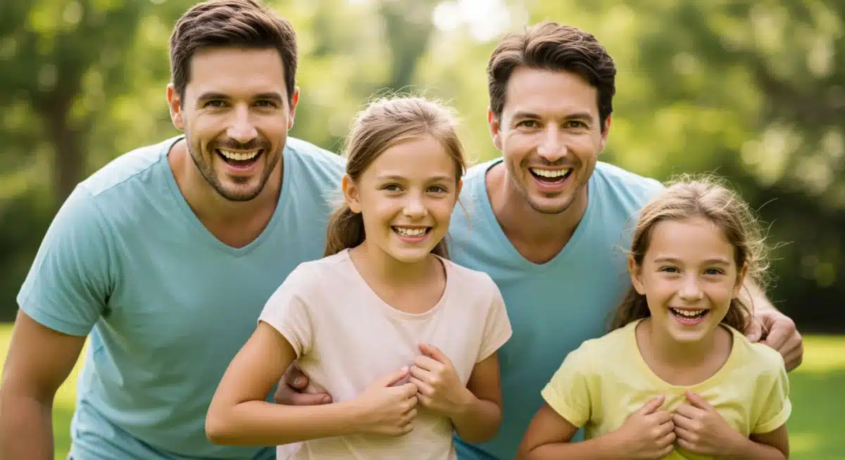 Healthy family enjoying outdoors, symbolizing long-term HSA benefits.