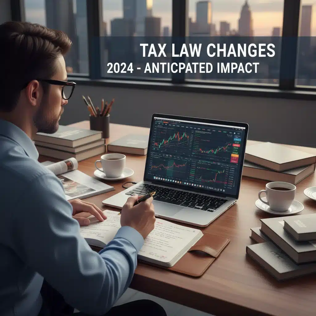 Individual planning investment strategy in anticipation of tax law changes.