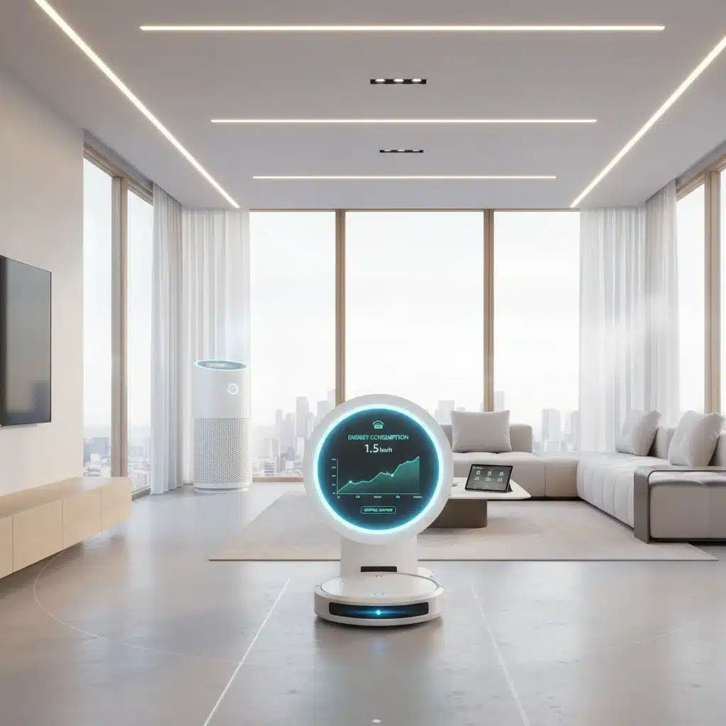 Hogar inteligente y sostenible del futuro