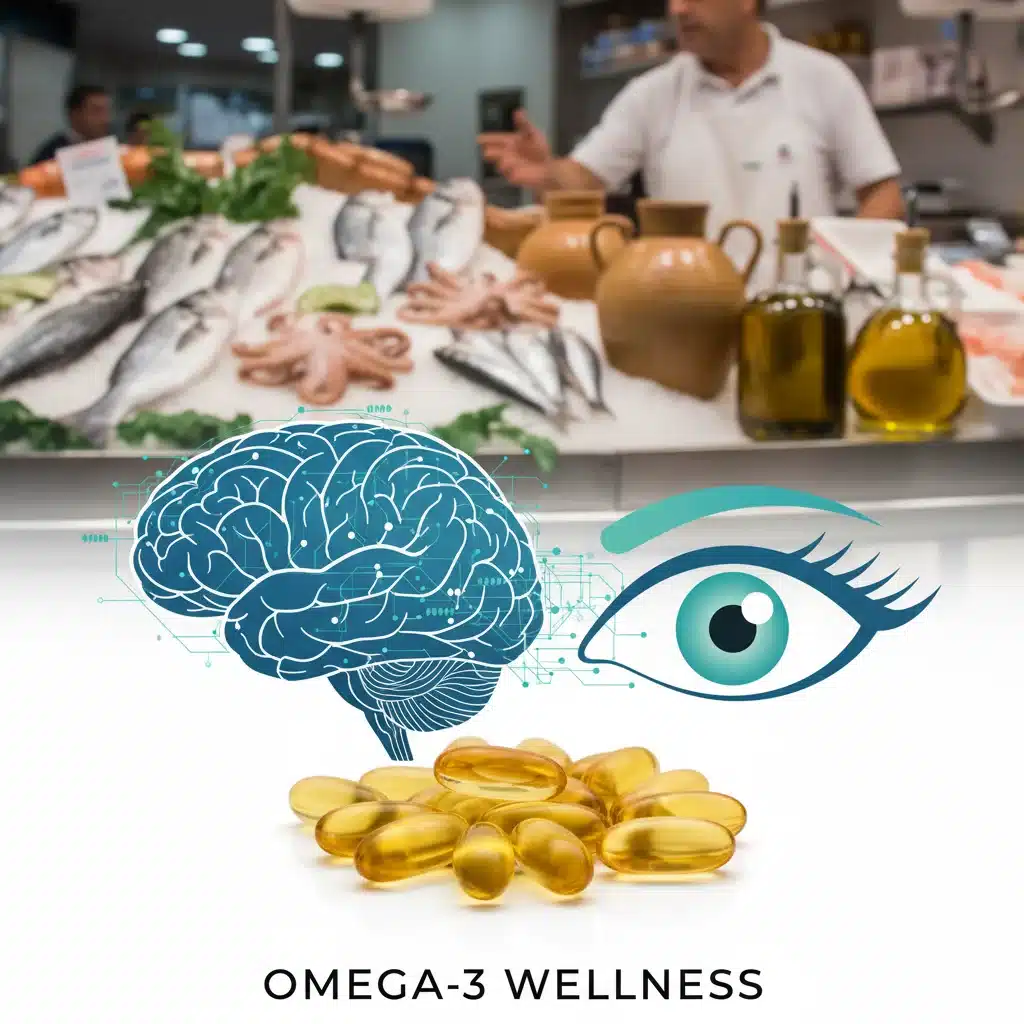 Omega-3 en 2026: Mejora Cerebral 8% y Salud Ocular en España