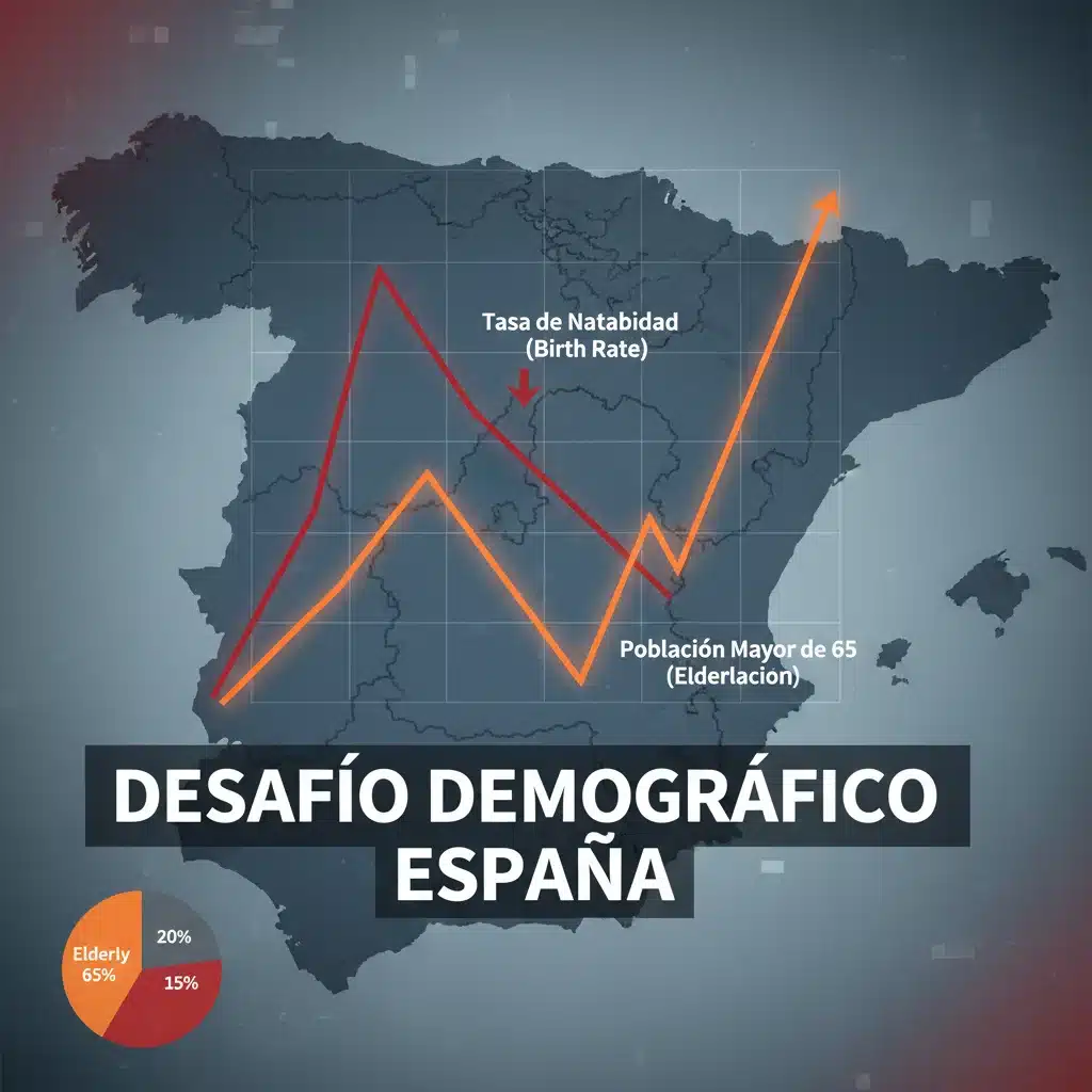 El Reto Demográfico en España: Proyecciones de Natalidad y Envejecimiento 2026